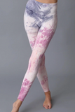 ELECTRIC AND ROSE WOMENS SUNSET LEGGING IN ROSE/ BLUE