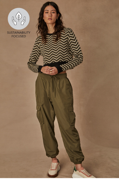 THE UPSIDE WOMENS KENDALL CARGO PANT