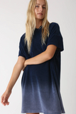 ELECTRIC & ROSE BAXTER TSHIRT DRESS IN TERRY