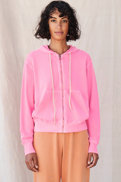 Sundry Zip Hoodie with Pockets