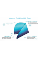 Conscious Coconut Sustainable Quick Dry Hair Towel